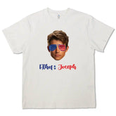 Personalized 4th of July Photo Shirt – Custom Independence Day T-Shirt with Your Face or Image